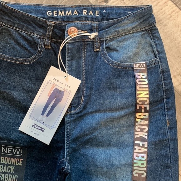 NWT GEMMA RAE hi rise/jagging’s size 3/26 - Picture 4 of 11